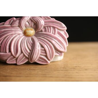 加藤友太郎設立 友玉園 陶寿/悟韻造 皇后陛下御下賜品 菊御香合 ボンボニエール　P354 