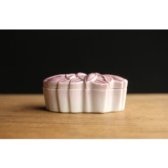 加藤友太郎設立 友玉園 陶寿/悟韻造 皇后陛下御下賜品 菊御香合 ボンボニエール　P354 