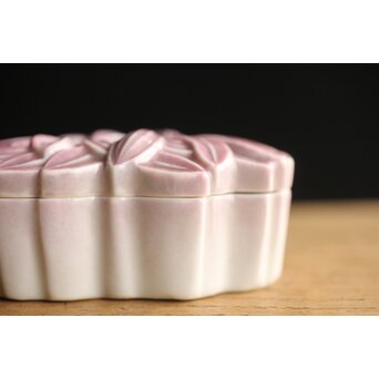 加藤友太郎設立 友玉園 陶寿/悟韻造 皇后陛下御下賜品 菊御香合 ボンボニエール　P354 