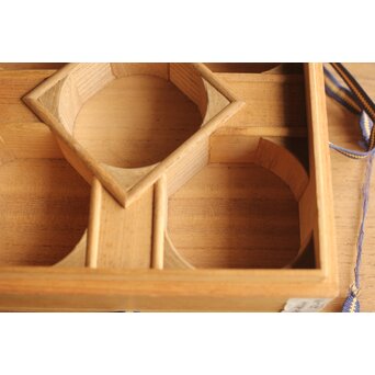 在銘 明治薩摩 煎茶碗五客揃 上仕立箱　P355 