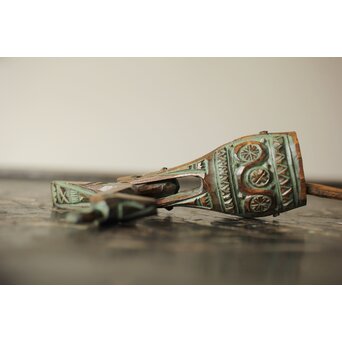 砂澤ビッキ 幸福の鳥 木彫　X370 