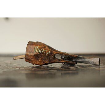 砂澤ビッキ 幸福の鳥 木彫　X370 