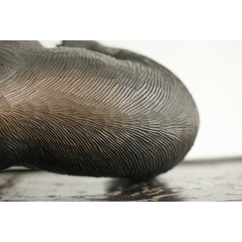 茂木多喜治/北雪 夫婦熊 八雲木彫　X371 