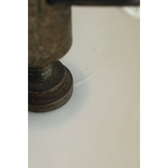 吹雪ガラス 時代二灯式照明　A046 