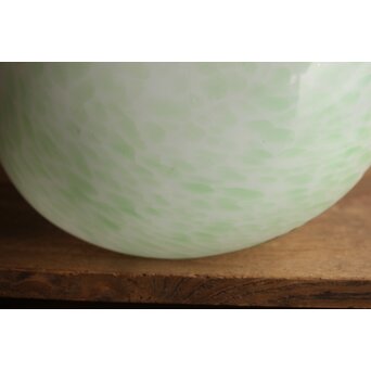 吹雪ガラス 時代二灯式照明　A046 