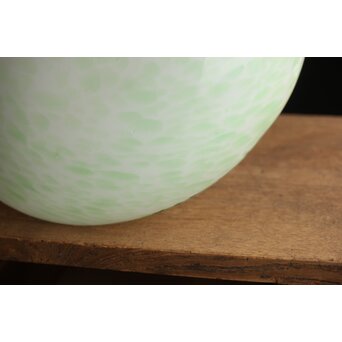 吹雪ガラス 時代二灯式照明　A046 