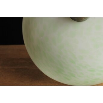 吹雪ガラス 時代二灯式照明　A046 