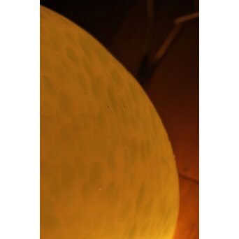 吹雪ガラス 時代二灯式照明　A046 