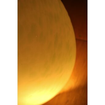 吹雪ガラス 時代二灯式照明　A046 