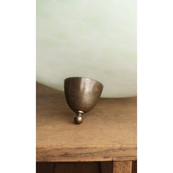 吹雪ガラス 時代二灯式照明　A046 