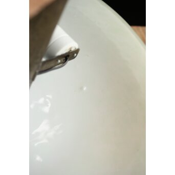 吹雪ガラス 時代二灯式照明　A046 