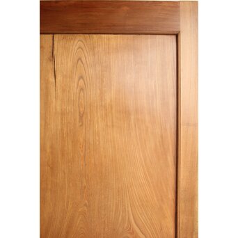 総欅 一枚板の蔵戸　W077Y 