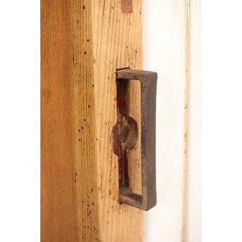 総欅 一枚板の蔵戸　W077Y 