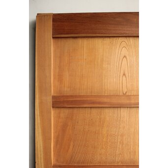 総欅 一枚板の蔵戸　W077Y 