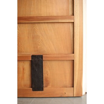 総欅 一枚板の蔵戸　W077Y 