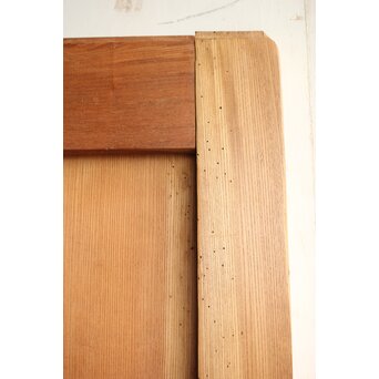 総欅 一枚板の蔵戸　W077Y 