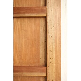 総欅 一枚板の蔵戸　W077Y 