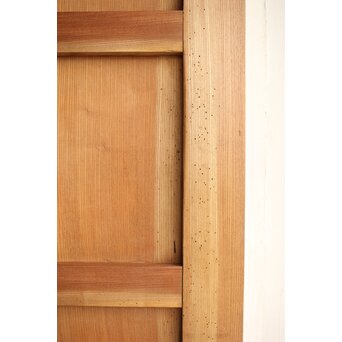 総欅 一枚板の蔵戸　W077Y 