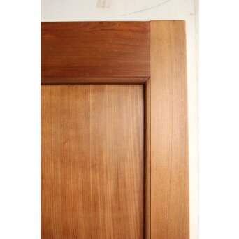総欅 一枚板の蔵戸　W077Y 