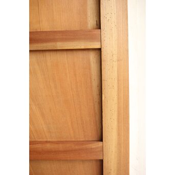 総欅 一枚板の蔵戸　W077Y 