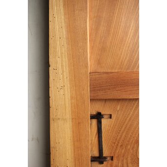 総欅 一枚板の蔵戸　W077Y 