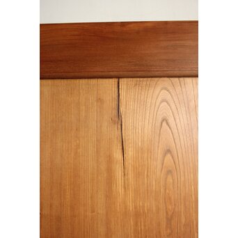 総欅 一枚板の蔵戸　W077Y 