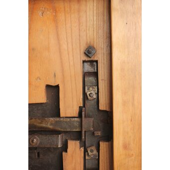 庄内系 大金具板蔵戸　W078Y 