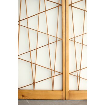 幾何学模様 書院 2枚1組　R0241 