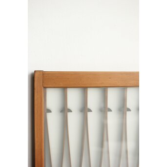 松葉組子の小型天袋系引戸 大小 4枚1組　R0244 