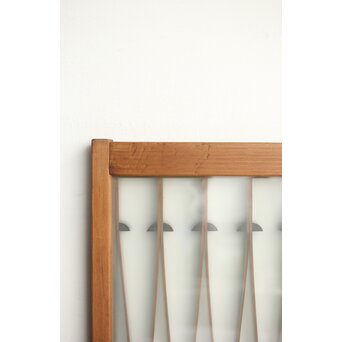 松葉組子の小型天袋系引戸 大小 4枚1組　R0244 