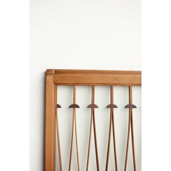 松葉組子の小型天袋系引戸 大小 4枚1組　R0244 