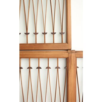 松葉組子の小型天袋系引戸 大小 4枚1組　R0244 