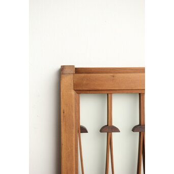 松葉組子の小型天袋系引戸 大小 4枚1組　R0244 