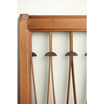 松葉組子の小型天袋系引戸 大小 4枚1組　R0244 