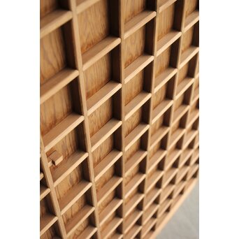 升格子桟 秋田杉系良木板戸　B1022 