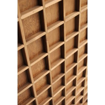 升格子桟 秋田杉系良木板戸　B1023 