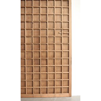 升格子桟 秋田杉系良木板戸　B1023 