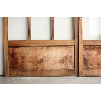 ハイサイズ クリアガラス戸 2枚1組　D188 