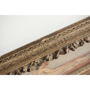 鈴木千久馬 裸婦 油彩額装　Z317 