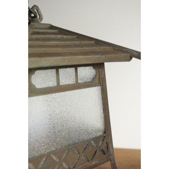 銅製灯籠 七宝紋 ブラケット照明 2個1組　A047 