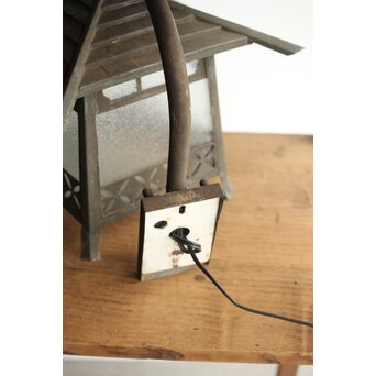 銅製灯籠 七宝紋 ブラケット照明 2個1組　A047 