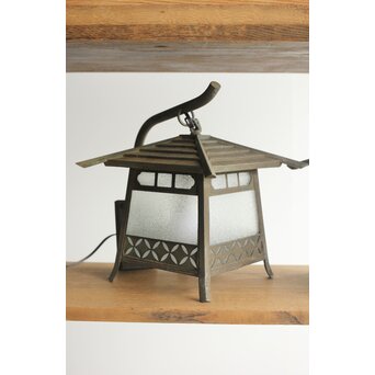 銅製灯籠 七宝紋 ブラケット照明 2個1組　A047 