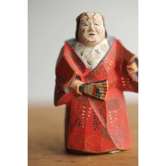 木彫根付 能　X373 