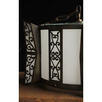 唐草紋シャンデリア照明　A048 