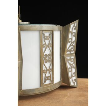 唐草紋シャンデリア照明　A048 