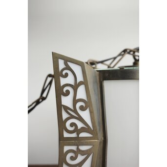 唐草紋シャンデリア照明　A048 