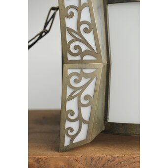 唐草紋シャンデリア照明　A048 