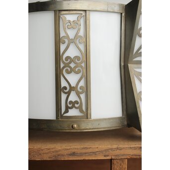 唐草紋シャンデリア照明　A048 