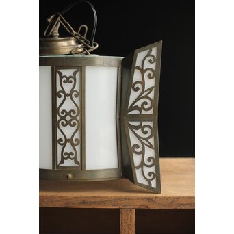 唐草紋シャンデリア照明　A048 