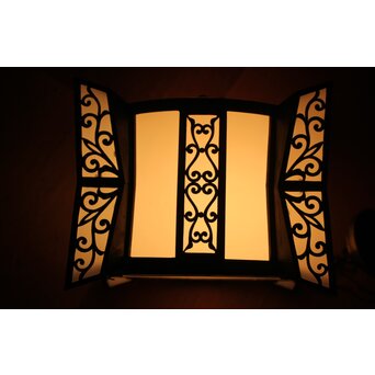 唐草紋シャンデリア照明　A048 